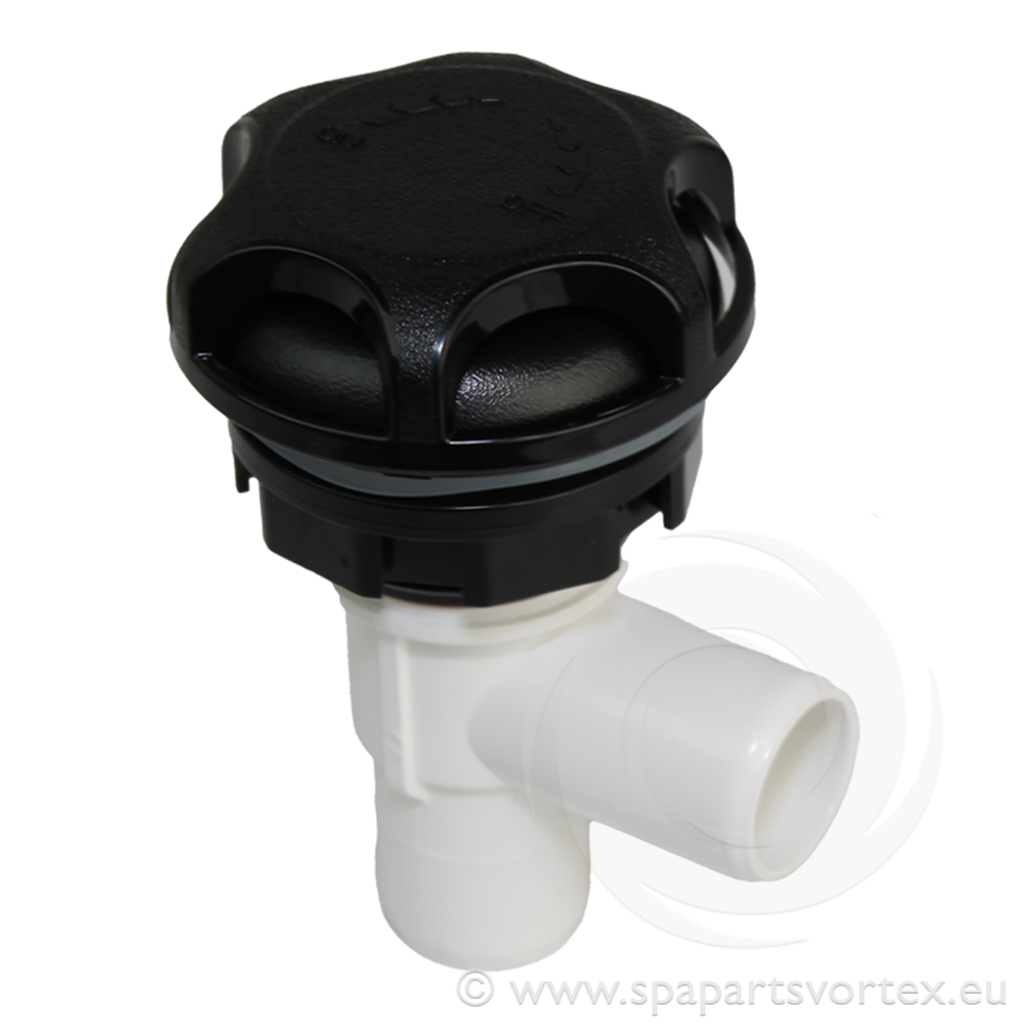 1 inch ON - OFF Valve 5-Point Textured Black