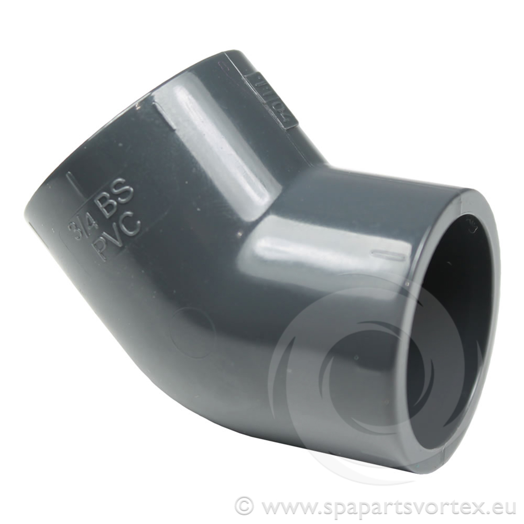 Coude 1/2" 45°