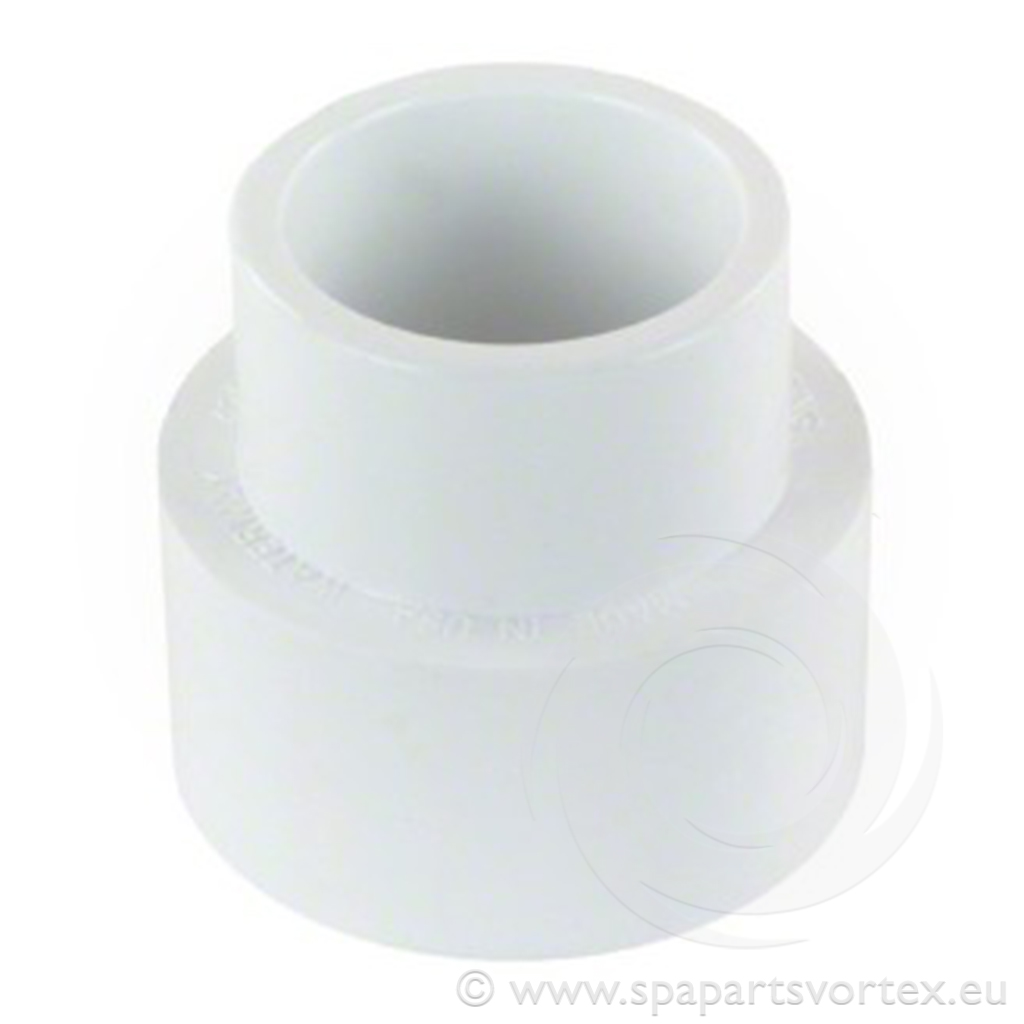 PVC 1.5 inch Fitting Extender White