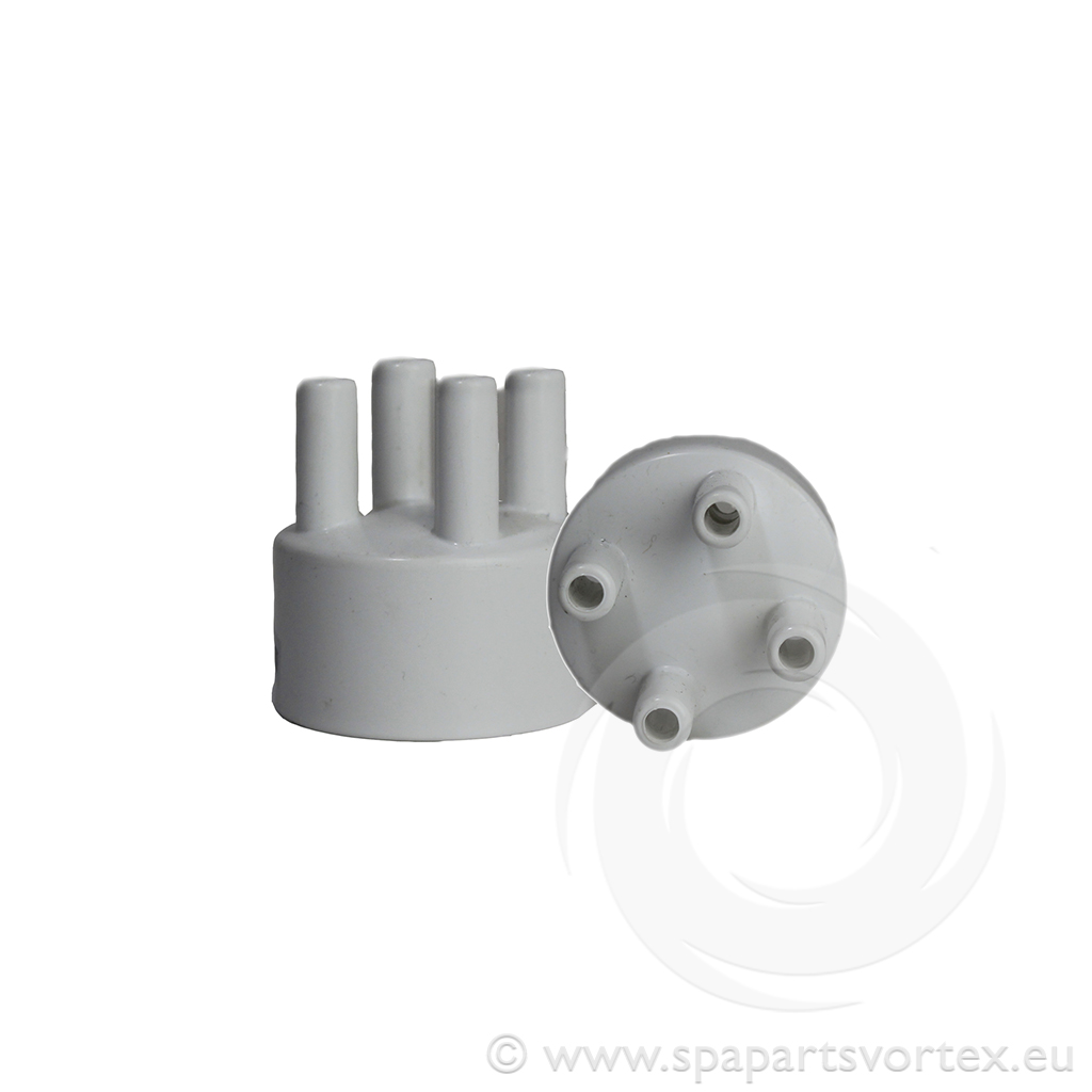 Earth Spas 40mm PVC T Piece With 9mm Barb