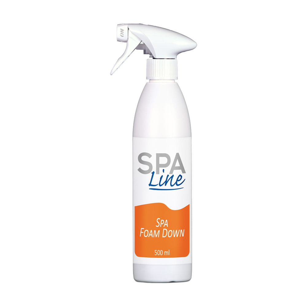 SpaLine Spa Foam Down with sprayer (500mL)