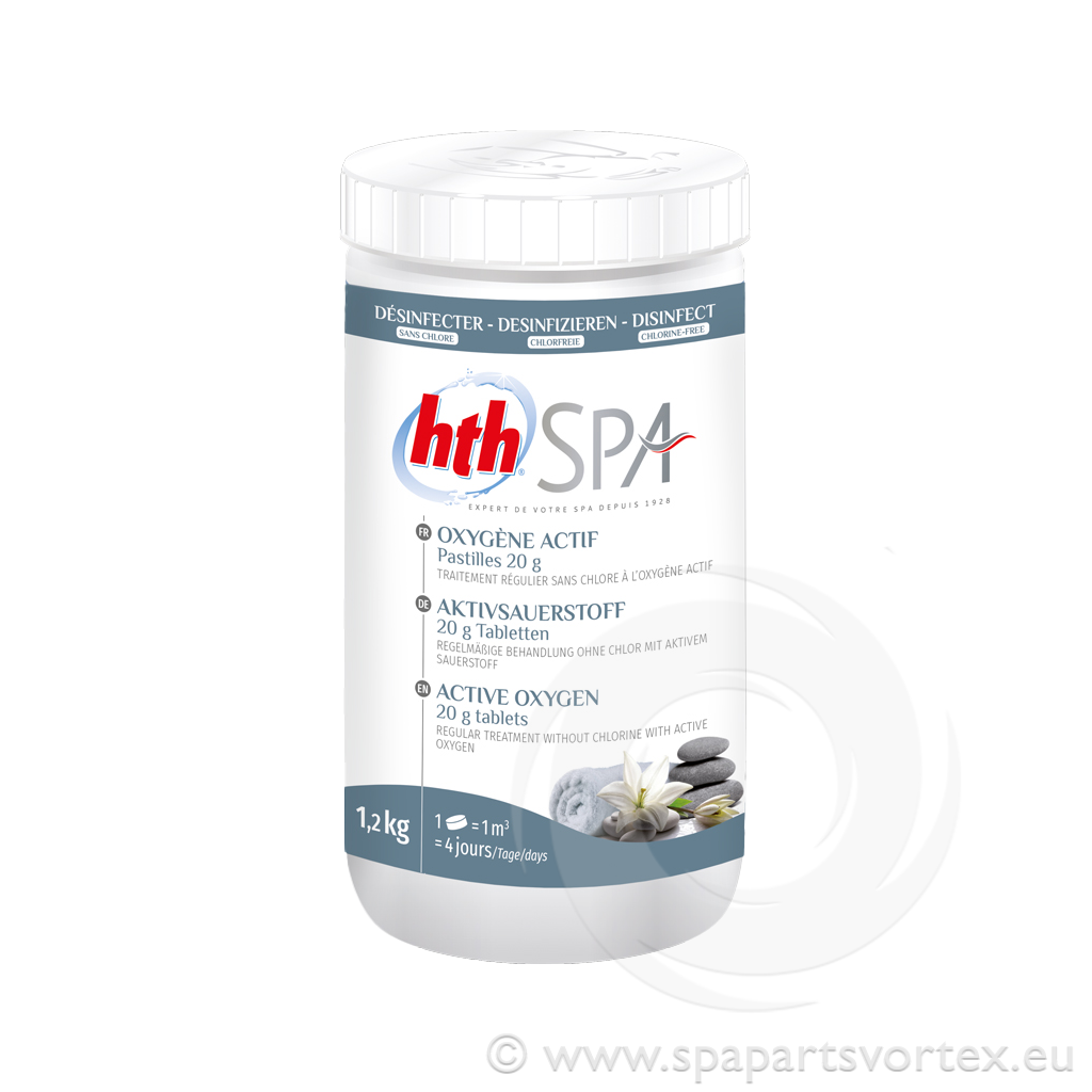 hth Spa Active Oxygen (1,2kgs ; 20g tablets)