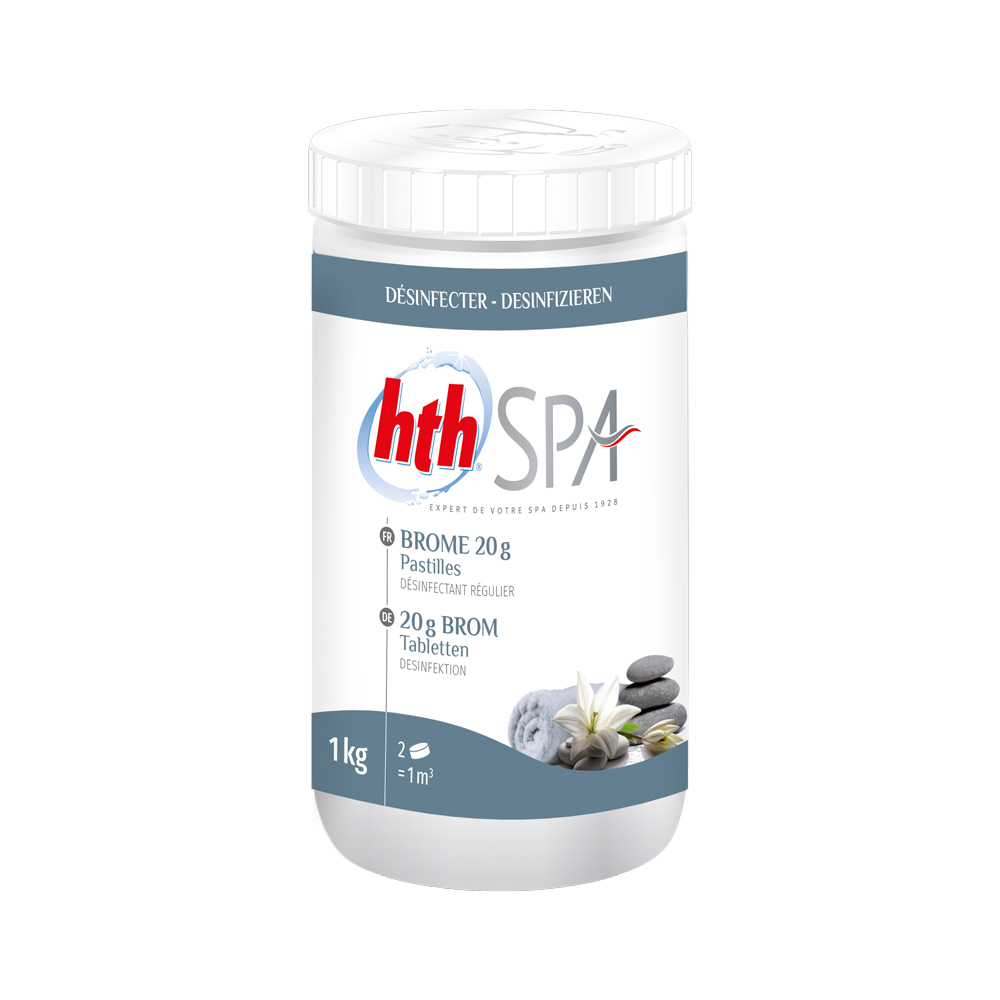 hth Spa Bromine tablets (1kg ; 20g tablets)