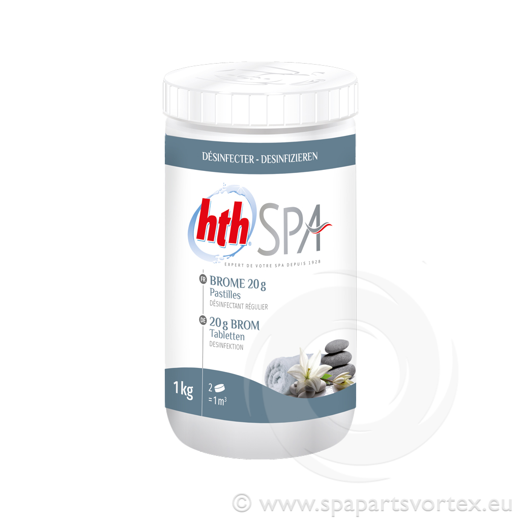 hth Spa Bromine tablets (1kg ; 20g tablets)