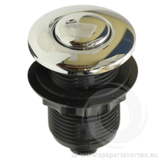 [AB-MD105] Air Button - mini, dome, chrome