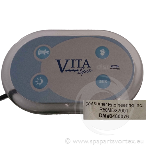 [TS-VS400] Clavier auxiliaire Vita Spa 4 Boutons