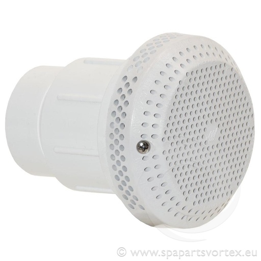 [PL-10380] Bonde d'aspiration blanche 1,5" 100GPM