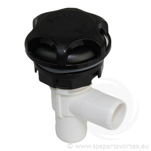 [PL-10262] 1 Inch ON - OFF Valve 5-Point Textured Black