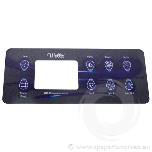 [OL-WE550] Wellis Control Panel Overlay - VL801D