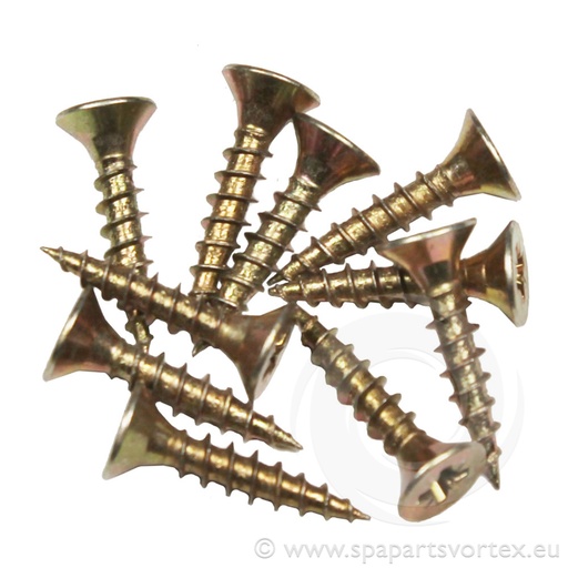 [FX-10001] Wood Screws (4 x 20mm) Pack Of 10 