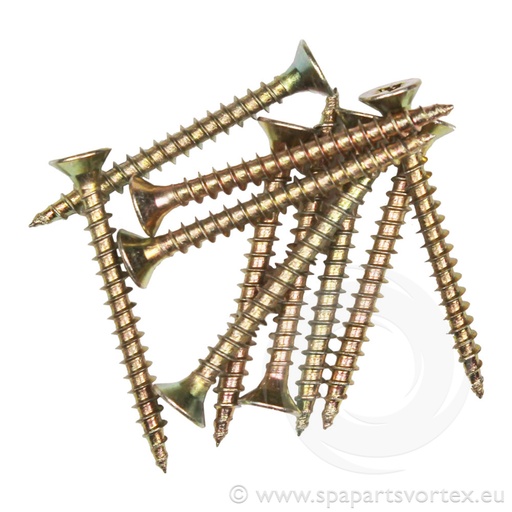 [FX-10005] Wood Screws (4 x 50mm) Pack Of 10