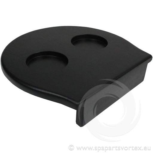 [PL-10121] Dessus de Skimmer Hydrospa avec 2 Porte-Gobelets (Noir)